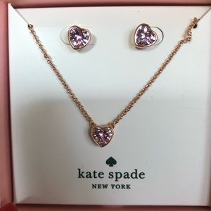 Heart jewelry set